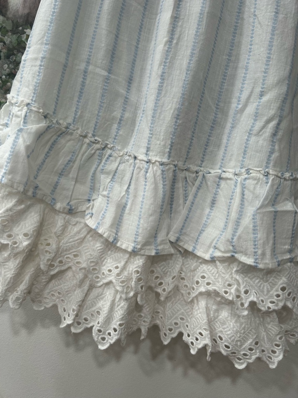 Shabby Chic Cotton Nightgown - Picture 2 of 11